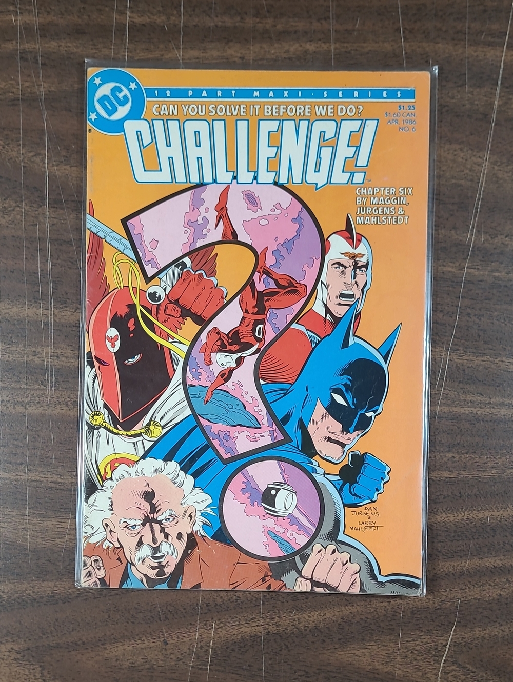 DC Challenge! Comic Book — #6 April 1986 Bagged